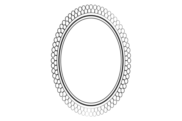 Elevate Projects with Decorative Picture Frame Doodle Ornamen