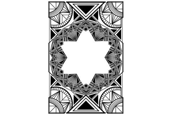 Elevate Your Projects with Decorative Frame Art Deco Black