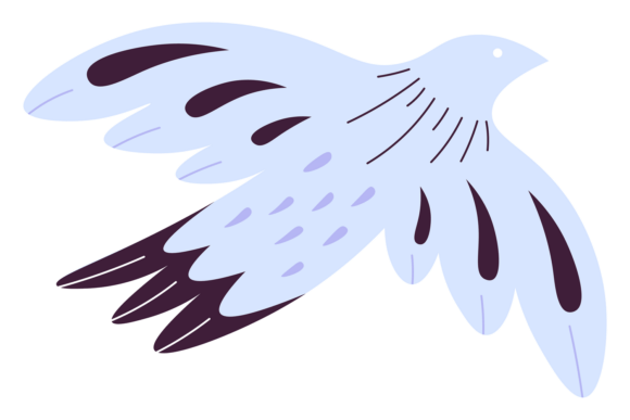 Elevate Your Visuals with Flying Bird Shape Decorative Orname