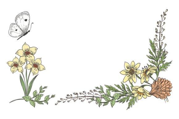 Garden Botany Frame: Elevate Your Brand with Botanical Elegance