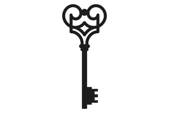 Unlocking Charm: The Decorative Key. Heart Shape Door Opener